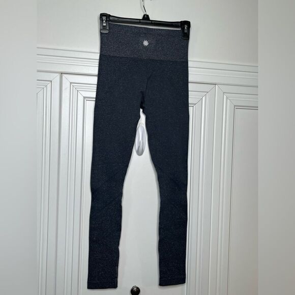 Athleta Shimmer Seamless Tights Size XS - Picture 6 of 9
